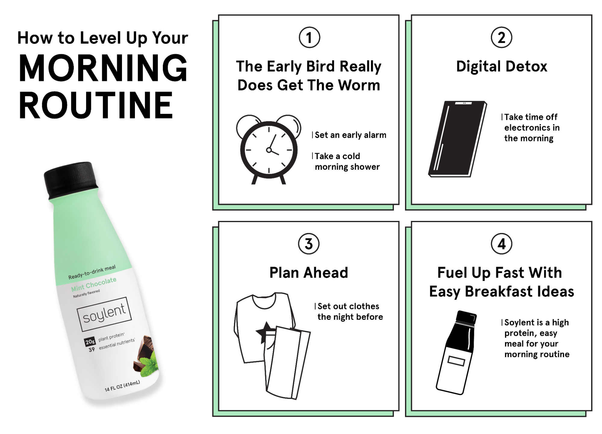 How to level up your morning routine by Soylent
